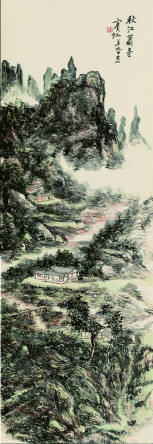 2003  黄宾虹   秋江萧寺